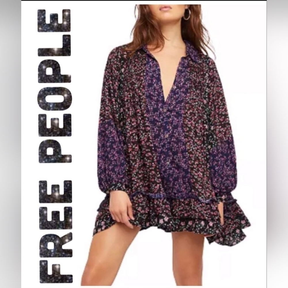 Free People Lost in You Tunic SMALL NEW